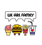 Quick Food Family（個別スタンプ：18）
