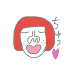 キモかわ♡鼻がフォーク①（個別スタンプ：5）