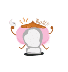 Peachy Peachy Bangs Bangs！！（個別スタンプ：4）