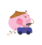 Peachy Peachy Bangs Bangs！！（個別スタンプ：6）