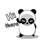 Serious face Panda（個別スタンプ：1）