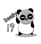 Serious face Panda（個別スタンプ：6）