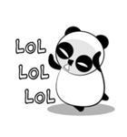 Serious face Panda（個別スタンプ：10）
