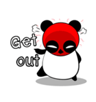 Serious face Panda（個別スタンプ：12）