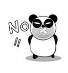 Serious face Panda（個別スタンプ：20）