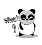 Serious face Panda（個別スタンプ：26）
