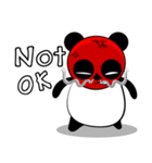Serious face Panda（個別スタンプ：27）