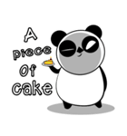 Serious face Panda（個別スタンプ：31）