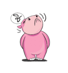 Happy Hippo（個別スタンプ：8）