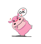 Happy Hippo（個別スタンプ：15）