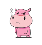 Happy Hippo（個別スタンプ：20）