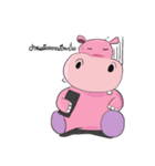 Happy Hippo（個別スタンプ：25）