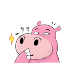 Happy Hippo（個別スタンプ：28）
