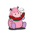 Happy Hippo（個別スタンプ：30）