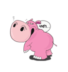 Happy Hippo（個別スタンプ：31）