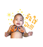 Bright, naughty little girl（個別スタンプ：15）