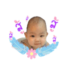 Bright, naughty little girl（個別スタンプ：27）