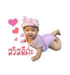 Bright, naughty little girl（個別スタンプ：30）