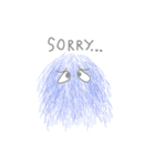 fluffy guy（個別スタンプ：5）