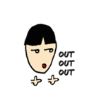 村古と彼女の仲間。（個別スタンプ：5）