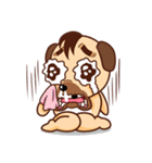 Nemo The Lovely Pug（個別スタンプ：22）