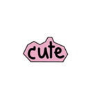 lowercase phrases（個別スタンプ：4）