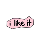 lowercase phrases（個別スタンプ：6）