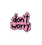 lowercase phrases（個別スタンプ：9）