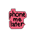 lowercase phrases（個別スタンプ：15）