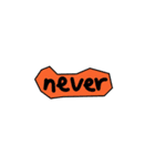lowercase phrases（個別スタンプ：18）