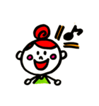 Happy girl 2（個別スタンプ：8）