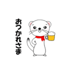 オコジョな気分2（個別スタンプ：1）