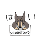 雑種犬のあきさん（個別スタンプ：3）