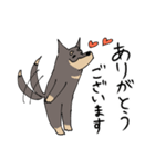 雑種犬のあきさん（個別スタンプ：4）