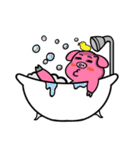fat fat Piggy ＆ fat fat Doggy（個別スタンプ：3）