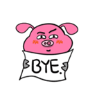 fat fat Piggy ＆ fat fat Doggy（個別スタンプ：10）