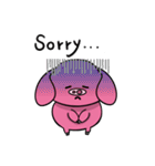 fat fat Piggy ＆ fat fat Doggy（個別スタンプ：16）
