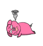 fat fat Piggy ＆ fat fat Doggy（個別スタンプ：26）