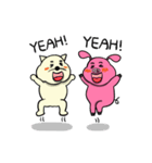 fat fat Piggy ＆ fat fat Doggy（個別スタンプ：39）