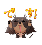 犬のチョコくん その4（個別スタンプ：11）