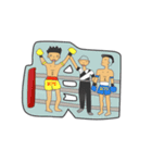 thai boxing v.eng（個別スタンプ：29）