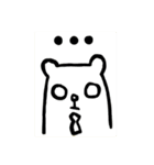 People Bear Office Mode（個別スタンプ：20）
