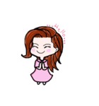 Jummum Girl（個別スタンプ：1）