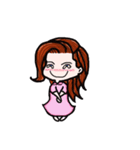 Jummum Girl（個別スタンプ：3）