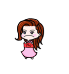 Jummum Girl（個別スタンプ：8）