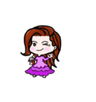 Jummum Girl（個別スタンプ：9）