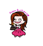 Jummum Girl（個別スタンプ：12）
