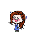 Jummum Girl（個別スタンプ：15）