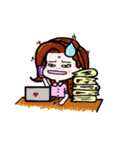 Jummum Girl（個別スタンプ：17）