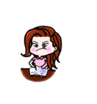 Jummum Girl（個別スタンプ：27）